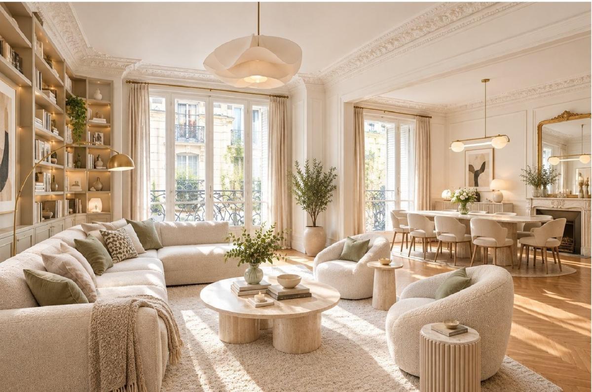 Appartement 5 pièces 99 m² · à Paris 15e Arrondissement · 99,3 m² · 1 023 000 €
