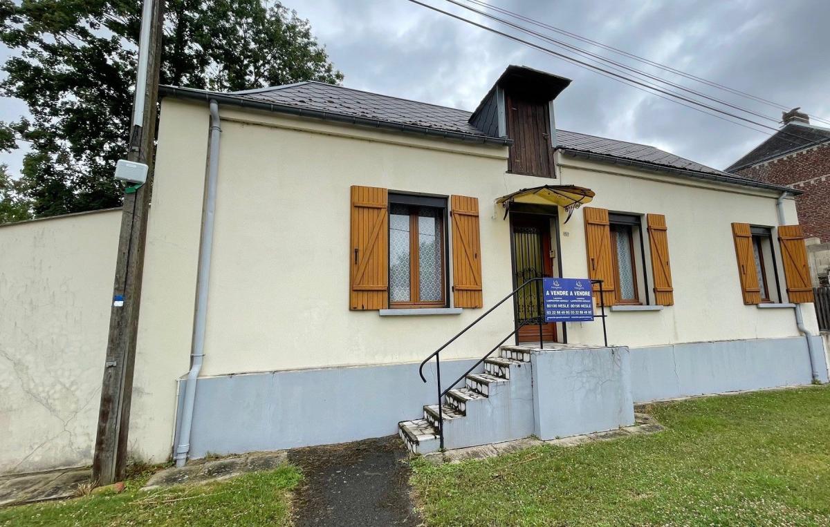 Maison 3 pièces 57 m² · à Nesle · 57 m² · 79 500 €