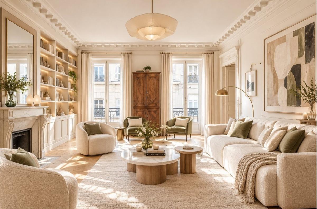 Appartement 4 pièces 126 m² · à Paris 9e Arrondissement · 126,1 m² · 1 237 000 €
