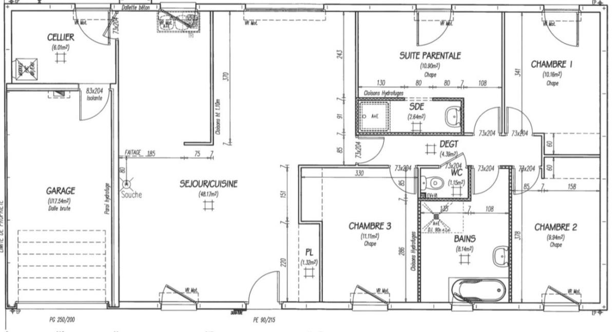 Maison 6 pièces 118 m² · à Berry-au-Bac · 117,5 m² · 1 250 €/mois