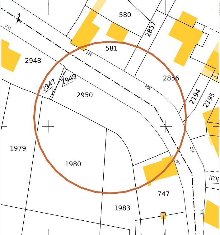 Terrain constructible 718 m² · à Coutiches · 122 600 €