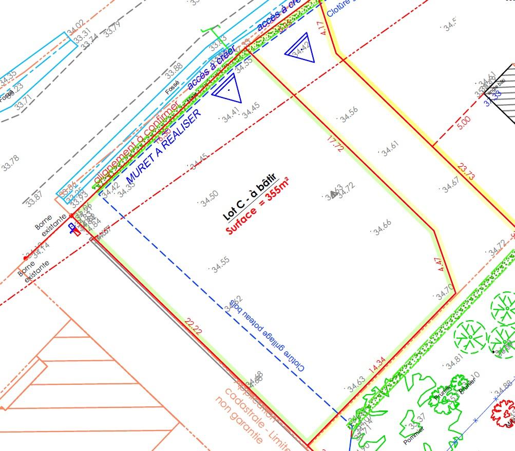 Terrain 355 m² · à La Bernerie-en-Retz · 355 m² · 131 250 €