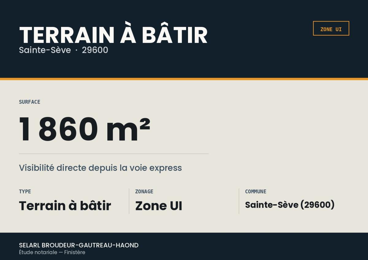 Réseau des notaires · à Sainte-Sève · 96 230 €