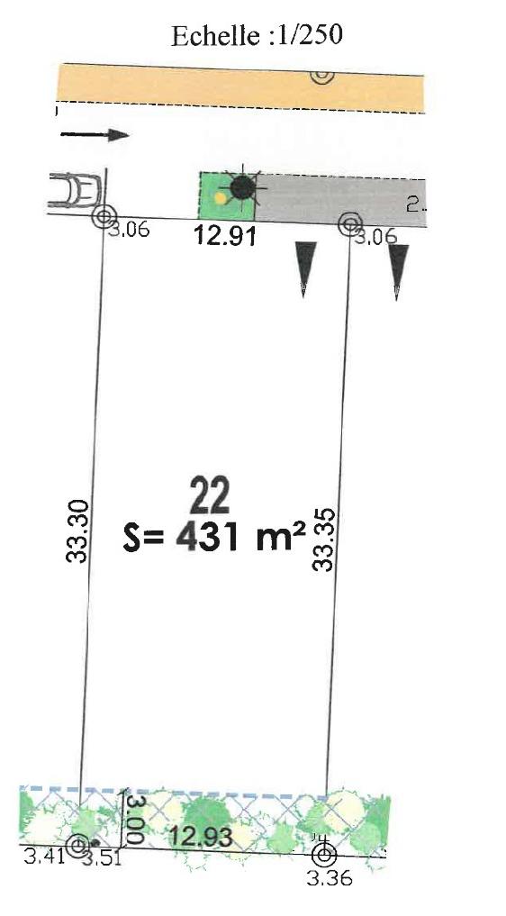 Terrain 431 m² · à Champagné-les-Marais · 38 420 €