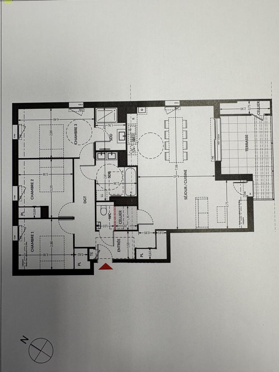 Appartement 4 pièces 97 m² · à Prévessin-Moëns · 96,9 m² · 669 000 €