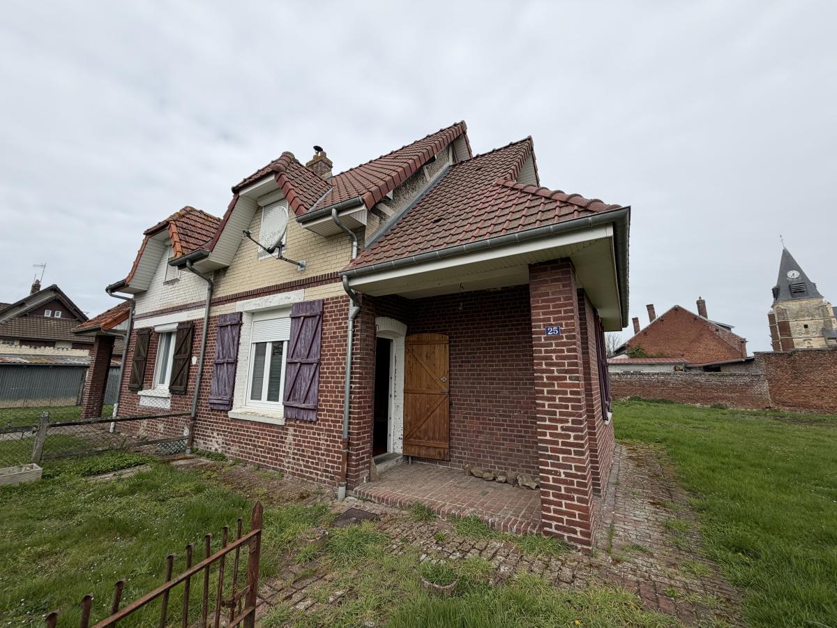 Maison 3 pièces 62 m² · à Ribemont-sur-Ancre · 62,4 m² · 95 100 €