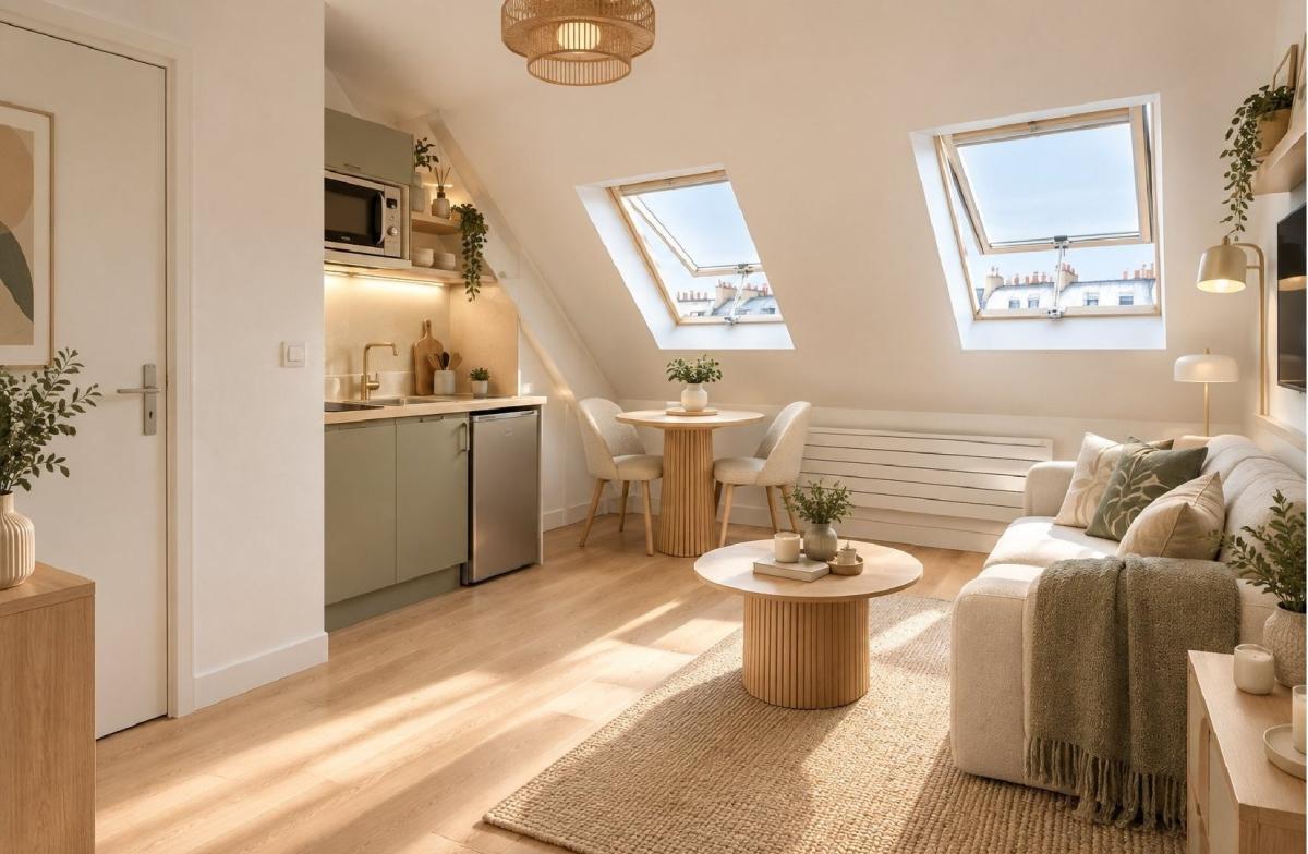 Appartement 2 pièces 14 m² · à Paris 8e Arrondissement · 13,9 m² · 177 000 €
