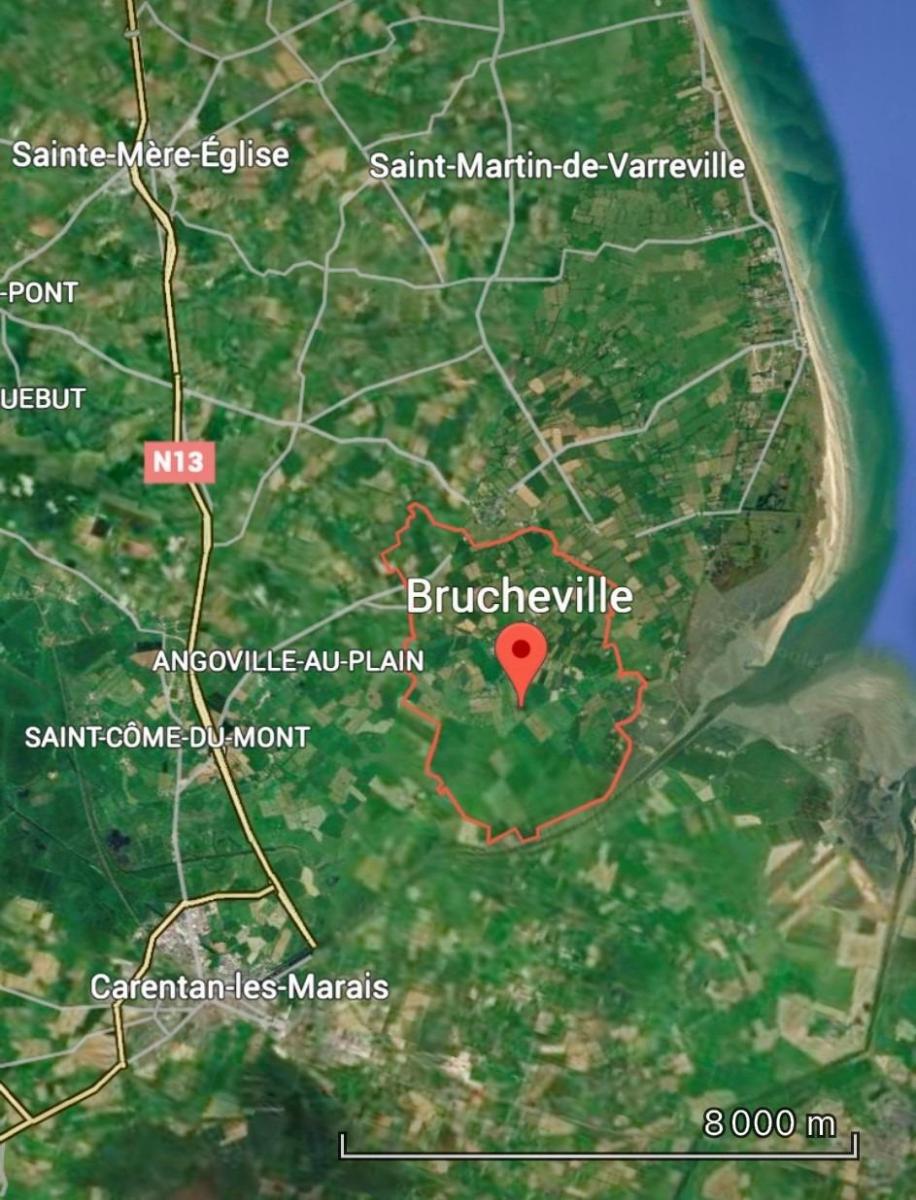 Terrain 120 m² · à Sainte-Mère-Église · 32 160 €