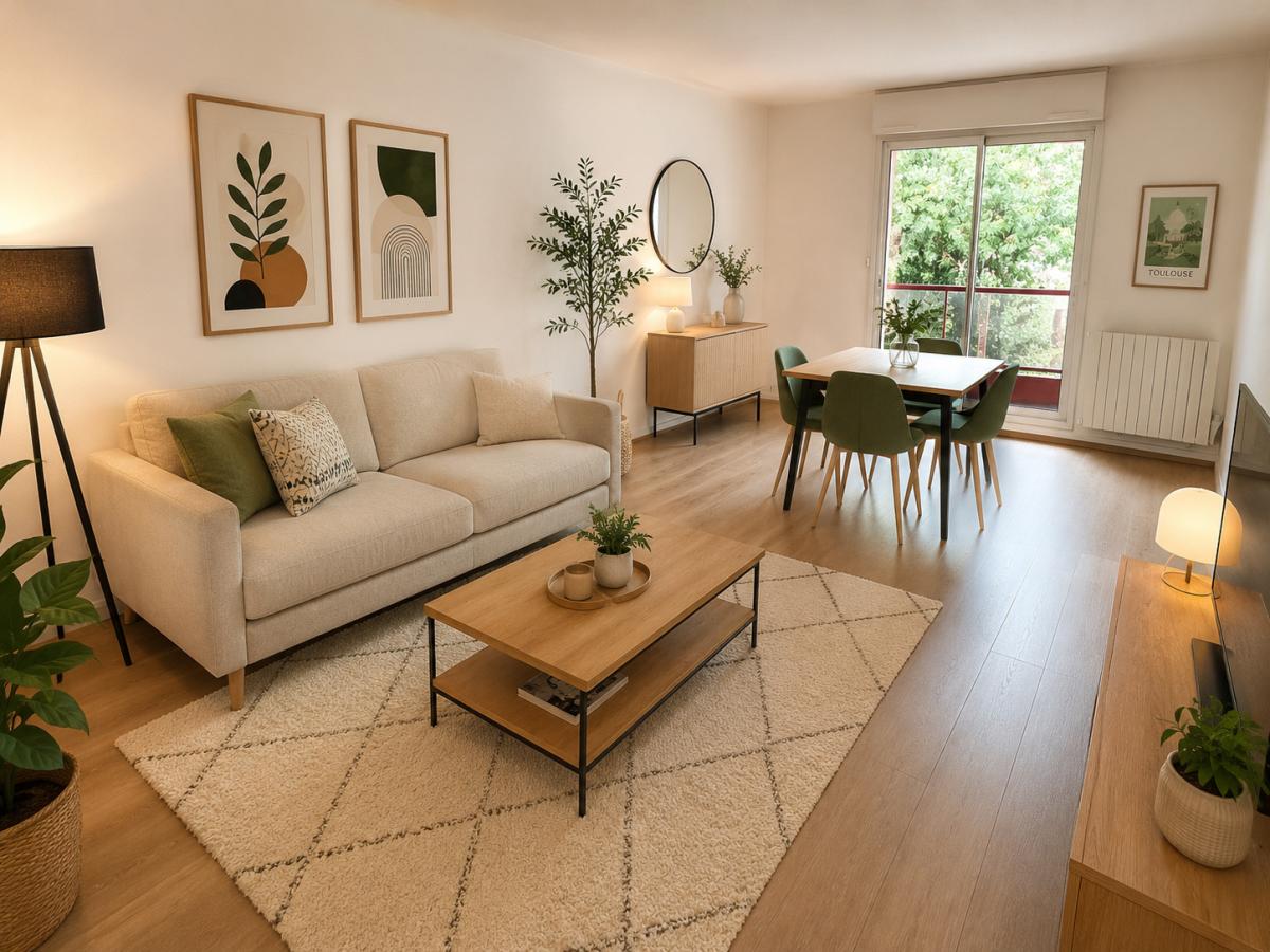 Appartement 2 pièces 55 m² · à Toulouse · 54,8 m² · 222 600 €