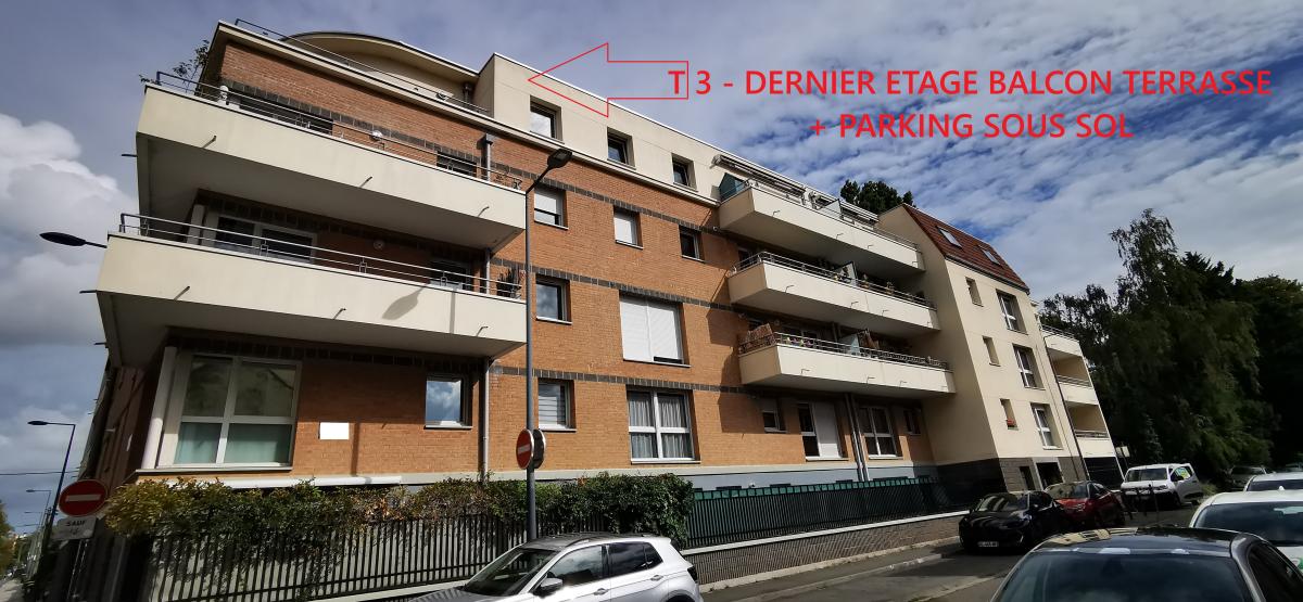 Appartement 3 pièces 82 m² · à La Madeleine · 82,4 m² · 330 000 €