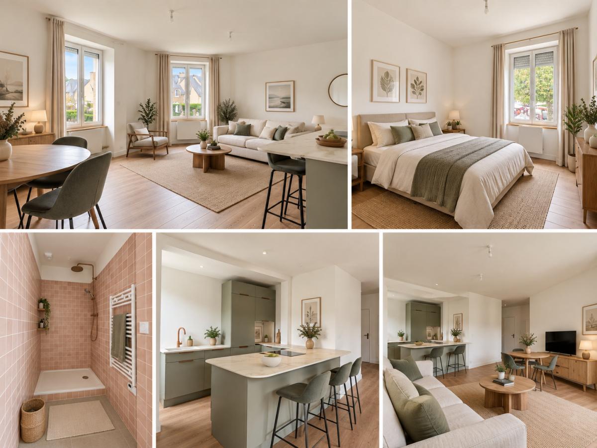 Appartement 2 pièces 47 m² · à Dinard · 46,9 m² · 313 500 €