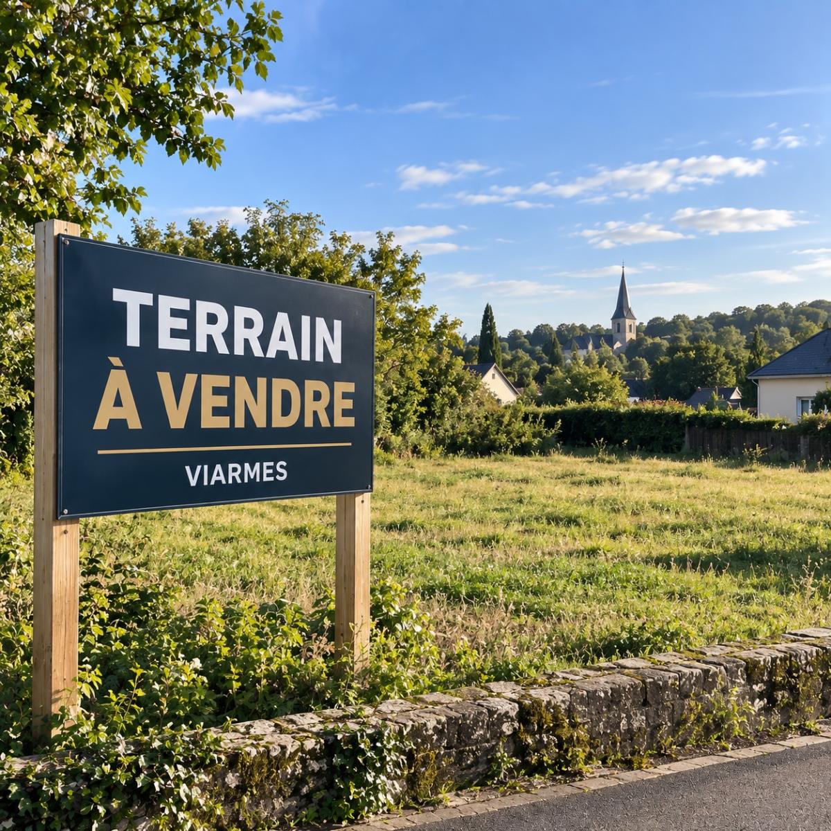 Terrain · à Viarmes · 136 500 €
