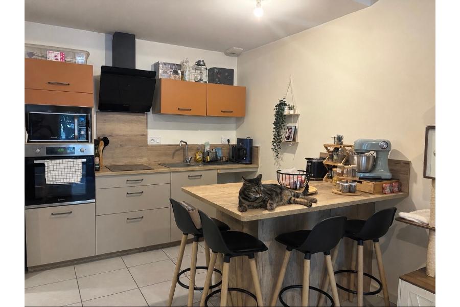 Appartement 2 pièces 54 m² · à Tournon-sur-Rhône · 53,6 m² · 460 €/mois