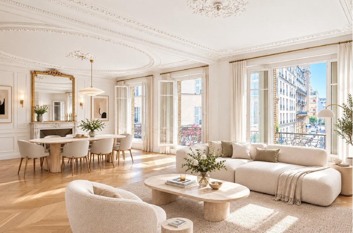 Appartement 5 pièces 158 m² · à Paris 16e Arrondissement · 158,2 m² · 1 678 900 €