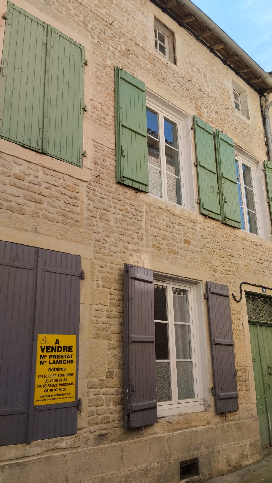 Maison 3 pièces 58 m² · à Chef-Boutonne · 58 m² · 42 800 €