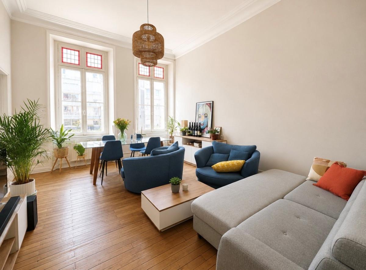 Appartement 4 pièces 90 m² · à Angers · 89,7 m² · 345 840 €