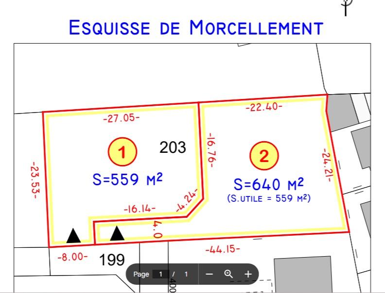 Terrain 559 m² · à Saint-Christol-lez-Alès · 559 m² · 87 000 €