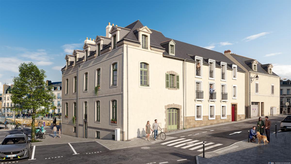 Appartement 3 pièces 70 m² · à Vannes · 70,2 m² · 576 800 €