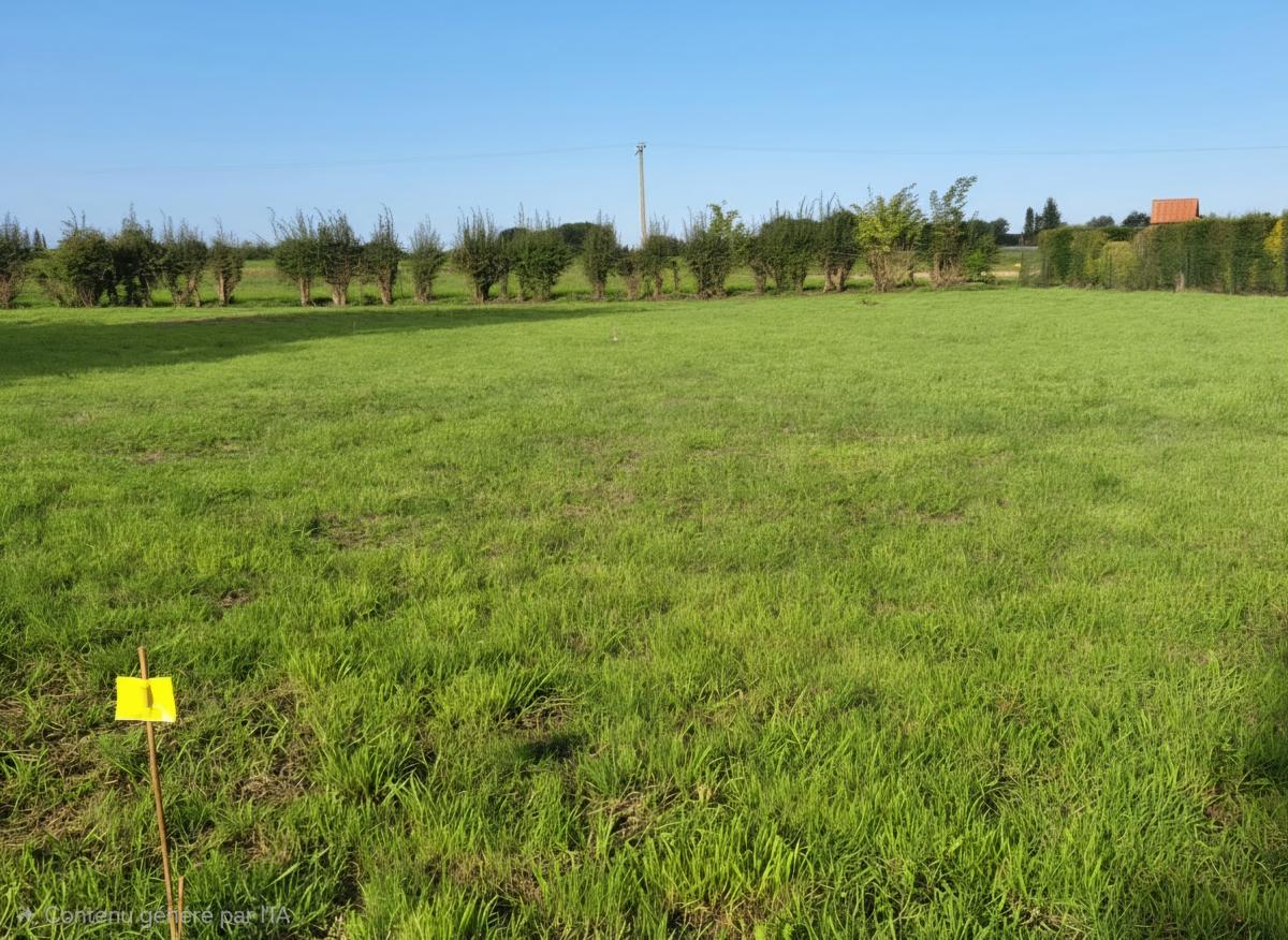 Terrain 1230 m² · à Nortkerque · 75 000 €