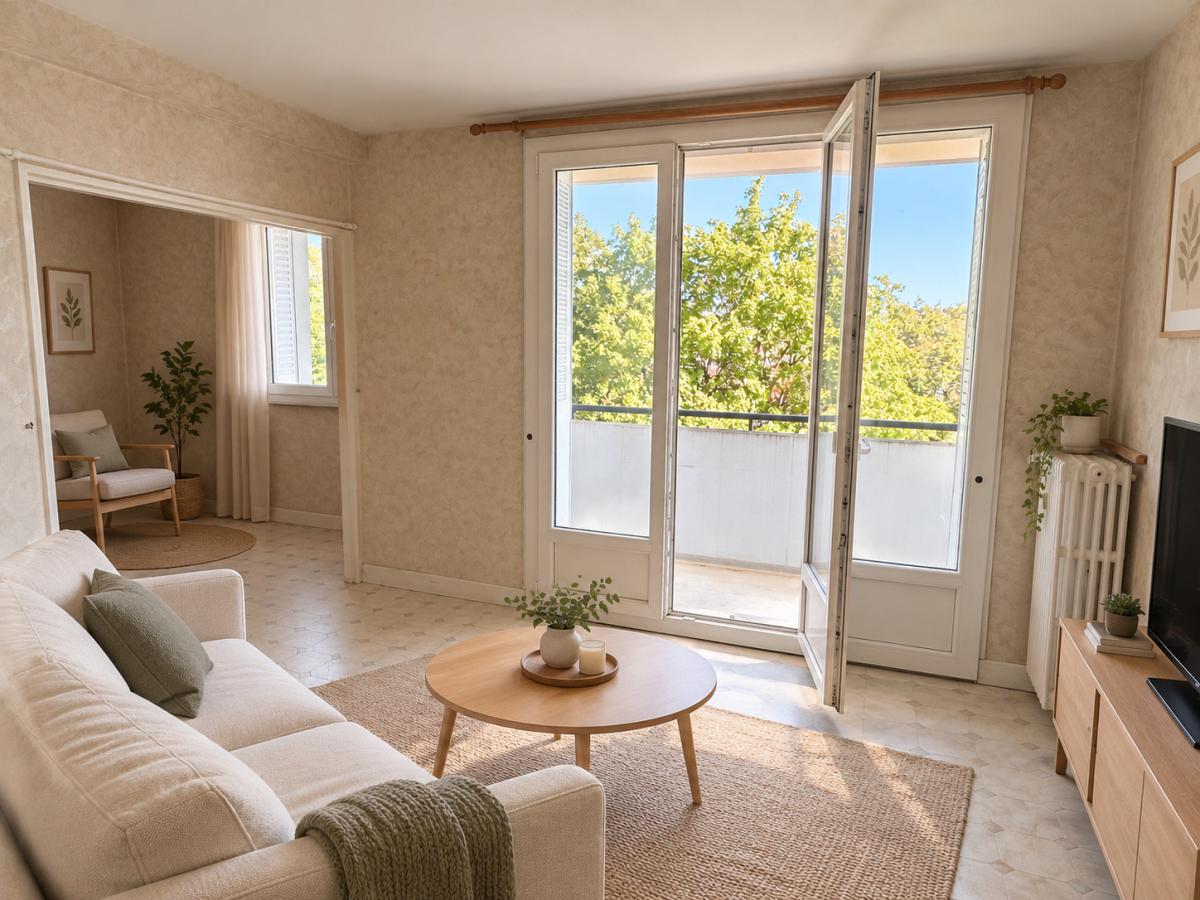 Appartement 4 pièces 68 m² · à Besançon · 68,5 m² · 118 000 €